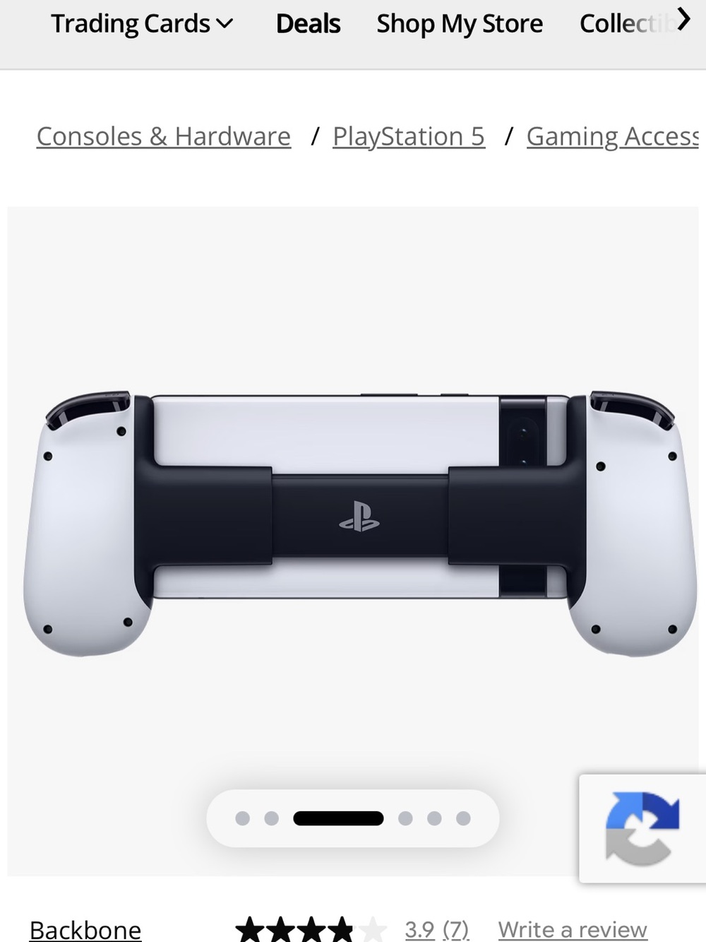Ps5 backbone handheld Mobile Gaming Controller PlayStation edition lightening - Picture 2 of 4